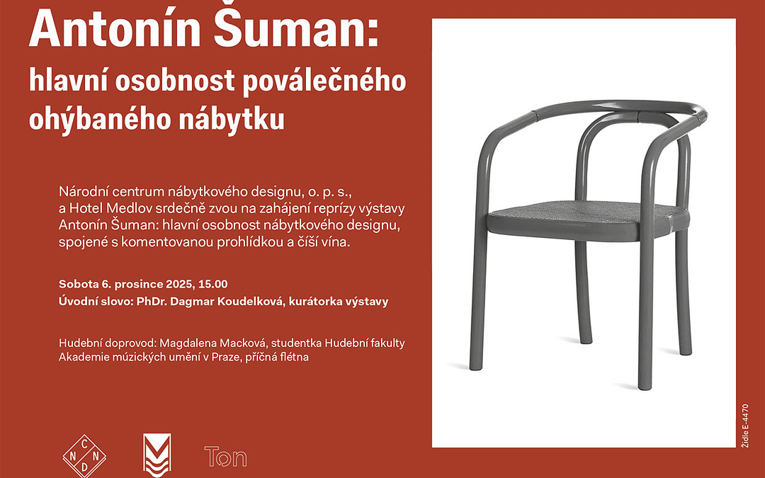 Antonín Šuman: hlavní osobnost poválečného ohýbaného nábytku na Hotelu Medlov