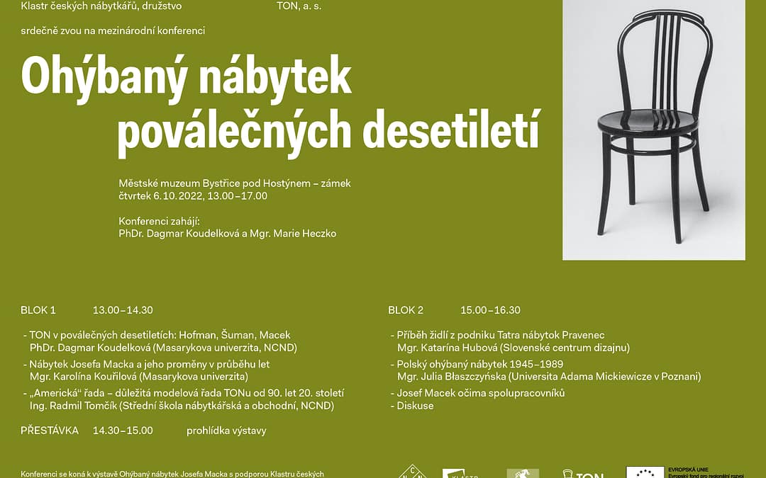 Ohýbaný nábytek poválečných desetiletí 6. 10. 2022