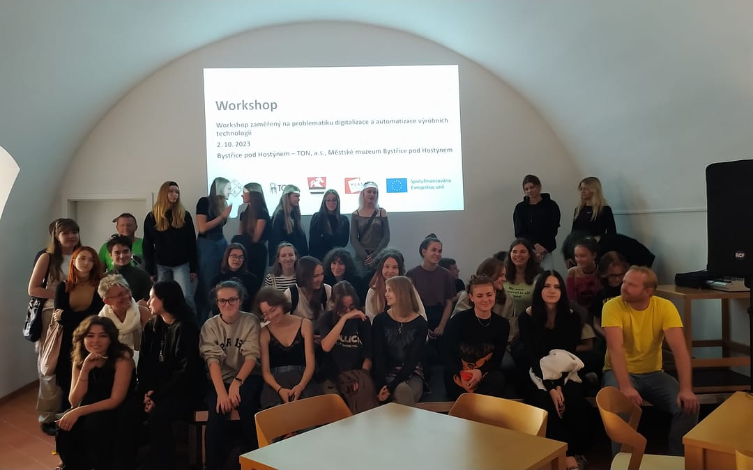 Workshop zaměřený na problematiku digitalizace a automatizace výrobních technologií 2. 10. 2023