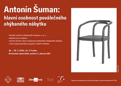 Antonín Šuman: hlavní osobnost poválečného ohýbaného nábytku na veletrhu MOBITEX, 26. 3. 2025