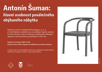Antonín Šuman: hlavní osobnost poválečného ohýbaného nábytku na Hotelu Medlov