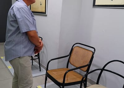 výstava židle